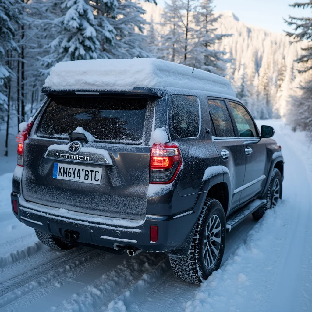 SUV подготвен за зима